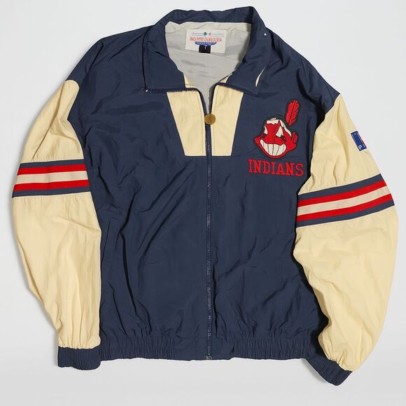 1998 Indians Autographed Game Worn Varsity Jacket +Indians Pro Player Jacket - Picture 2 of 13